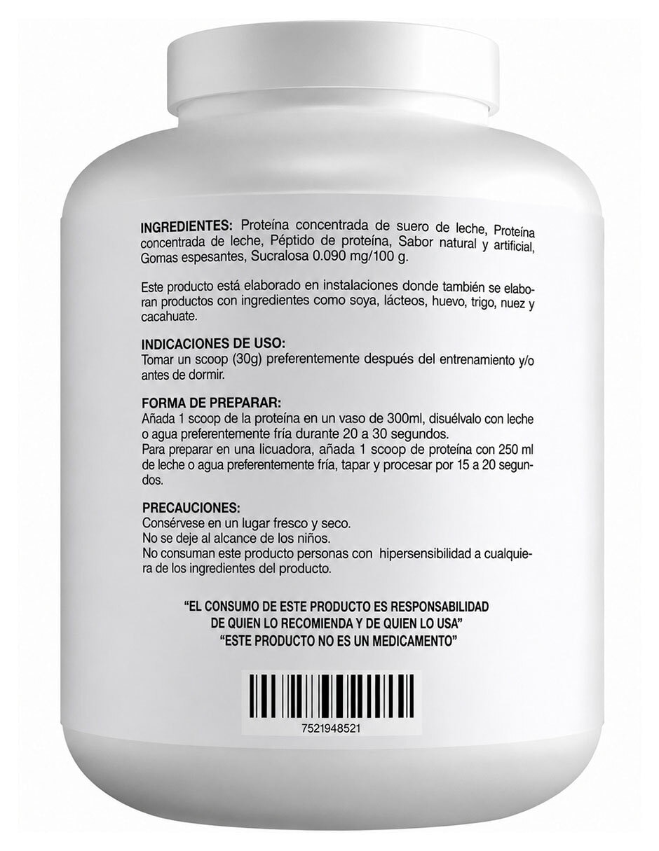 Whey Evoluxion Supplements con proteína sabor Ferrero de 3 Kg