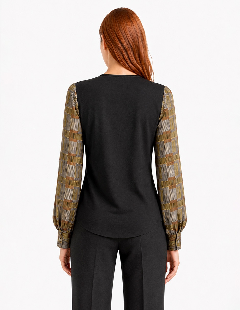 Blusa foley’s manga larga para mujer