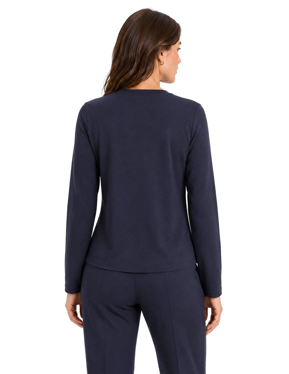 Blusa foley’s manga larga para mujer