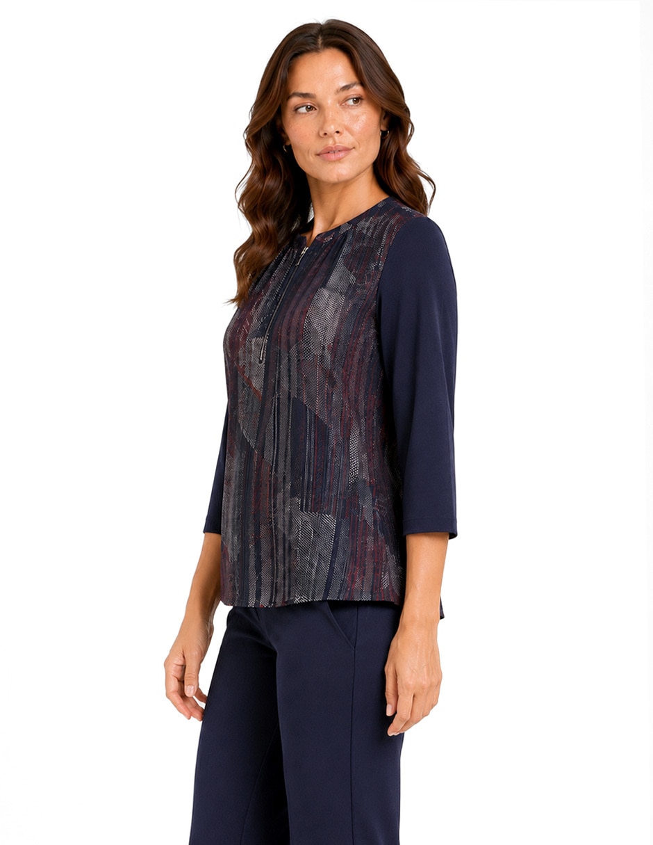 Blusa manga 3/4 para mujer 5