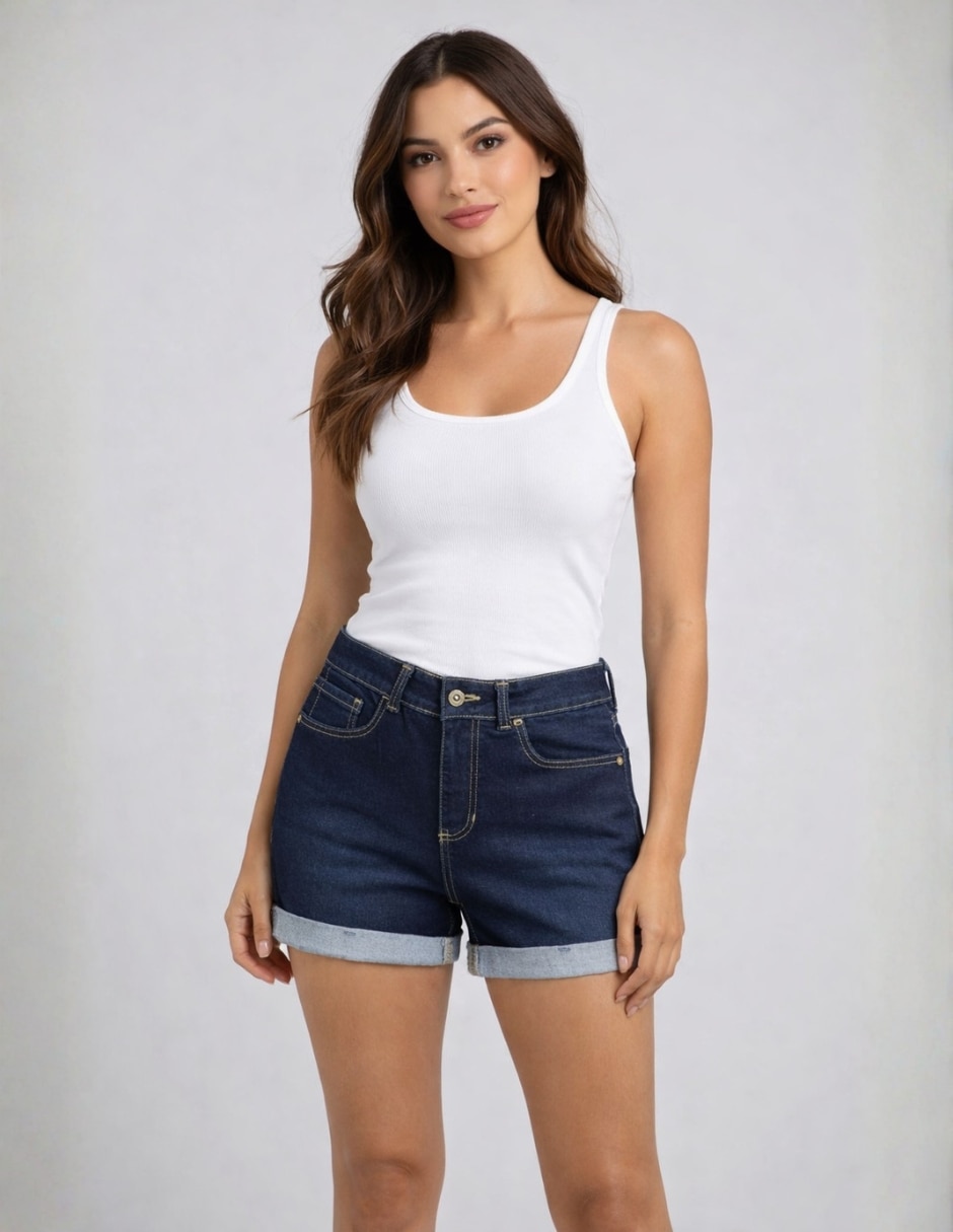 Short obs jeans para mujer