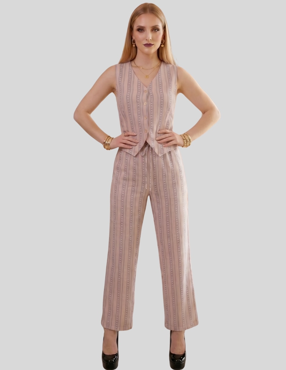 Conjunto casual malabis para mujer