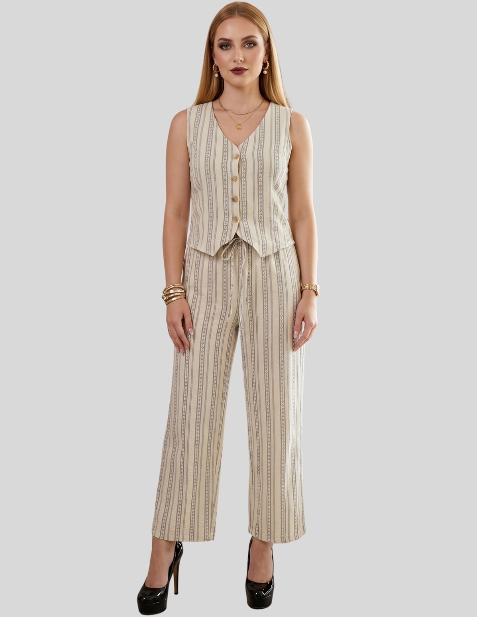 Conjunto casual malabis para mujer