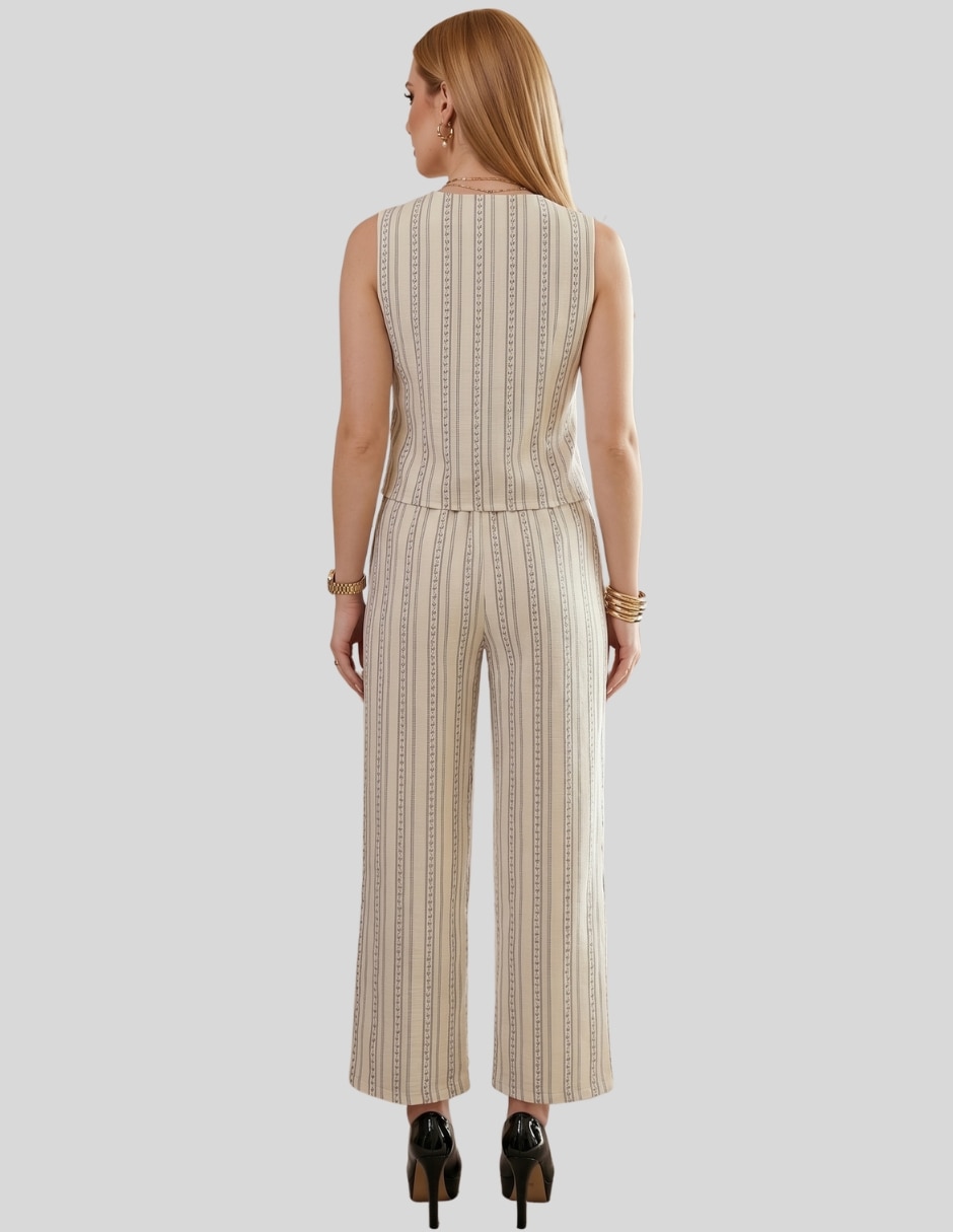Conjunto casual malabis para mujer