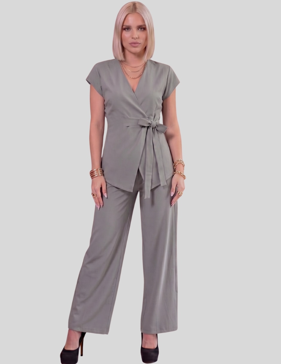 Conjunto casual malabis para mujer