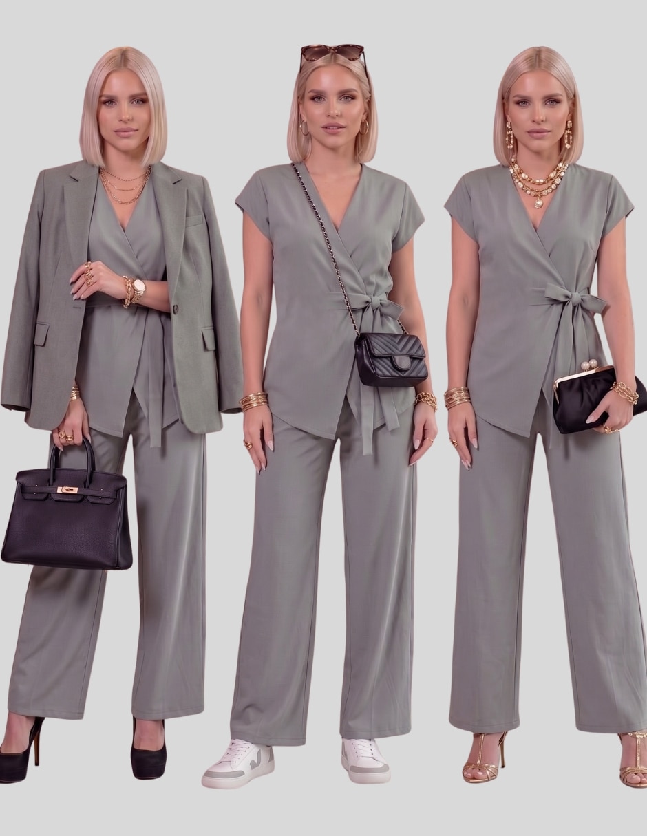 Conjunto casual malabis para mujer
