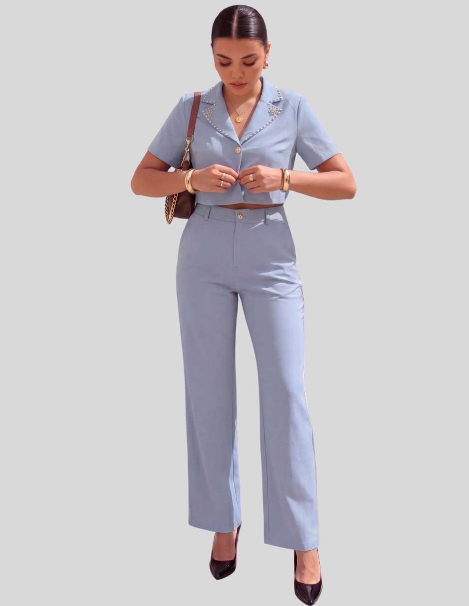 Conjunto casual malabis para mujer