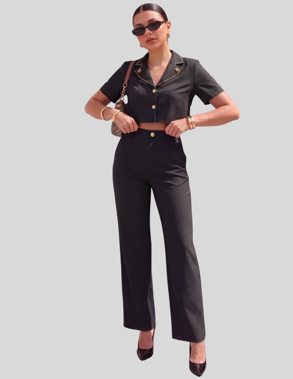 Conjunto casual malabis para mujer