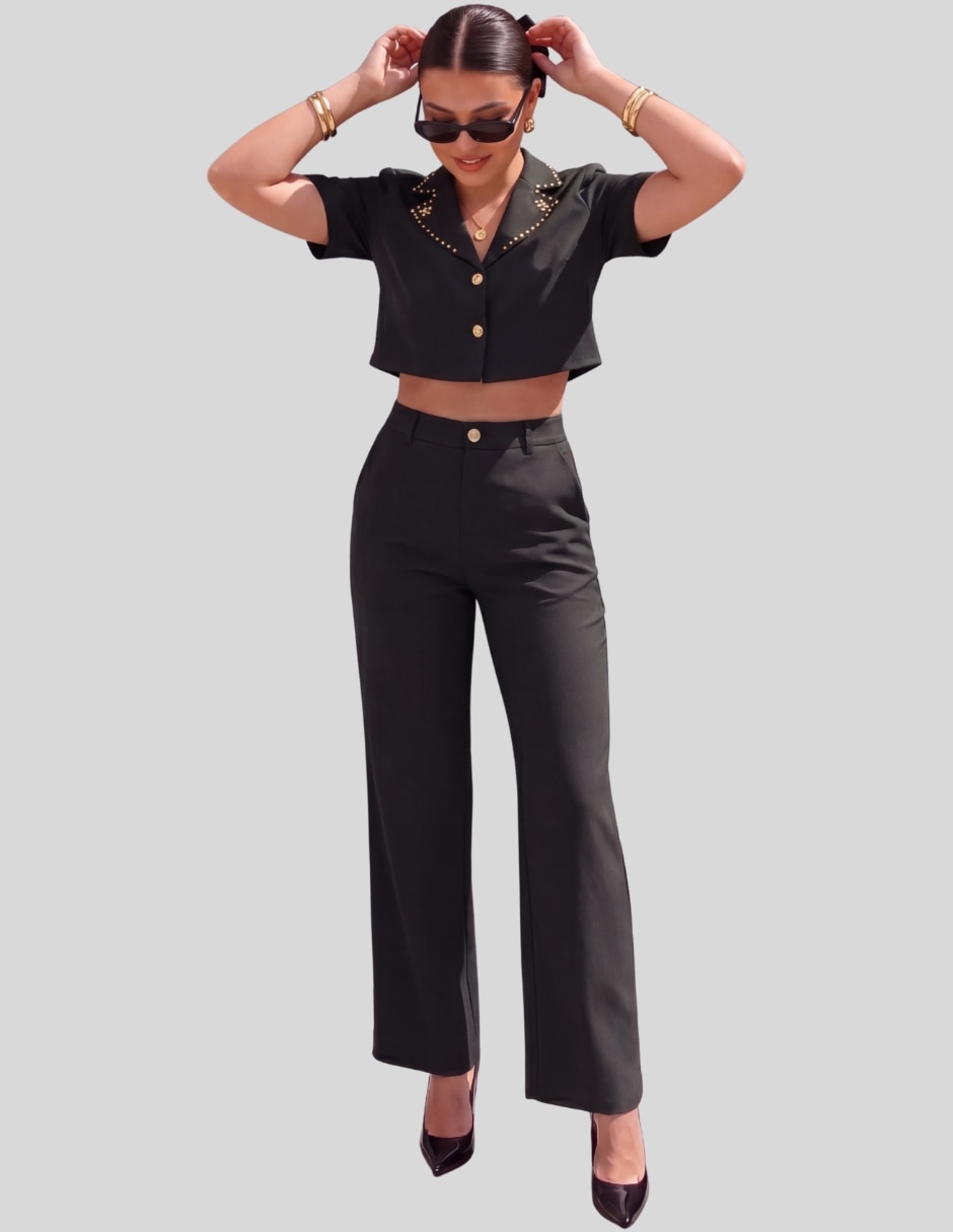 Conjunto casual malabis para mujer