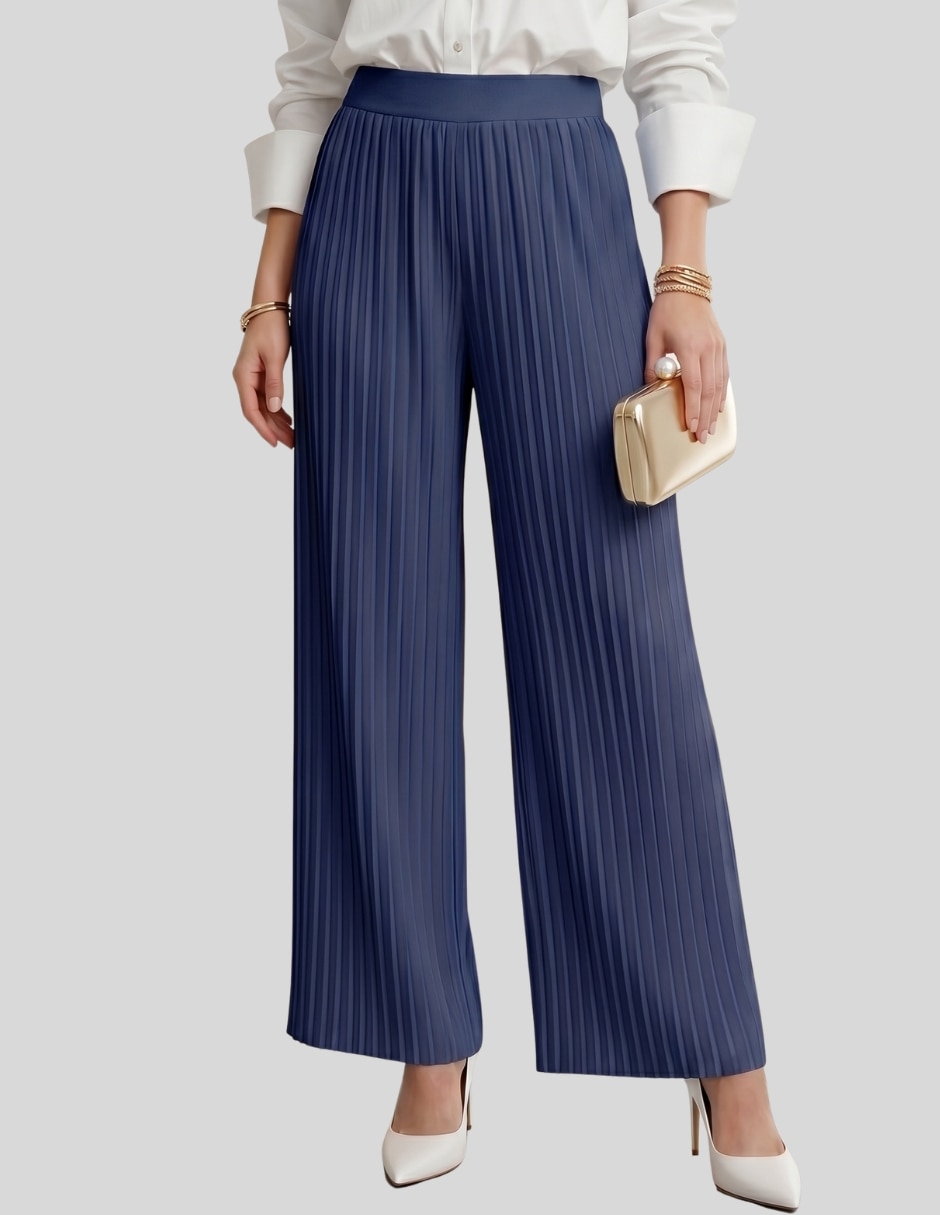 Pantalón plisado para mujer 6