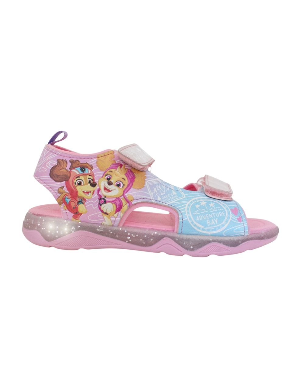 Sandalia paw patrol para infantil niña 11