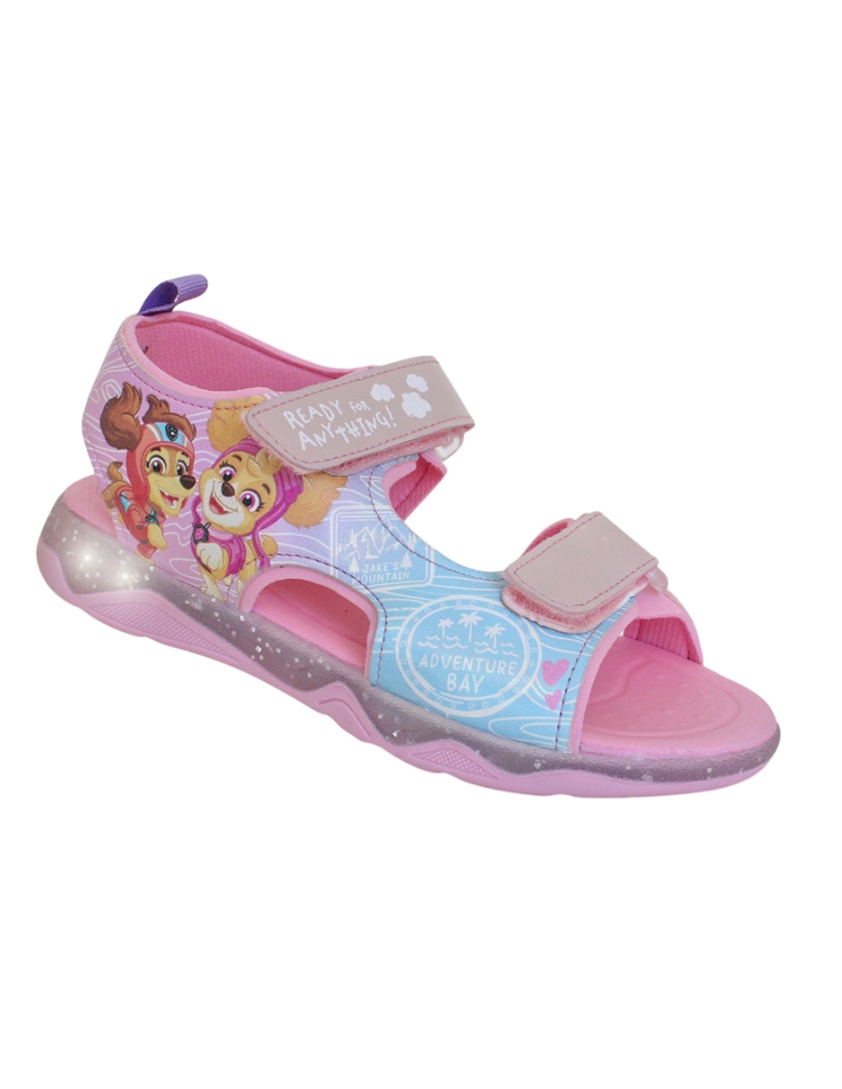 Sandalia paw patrol para infantil niña 7