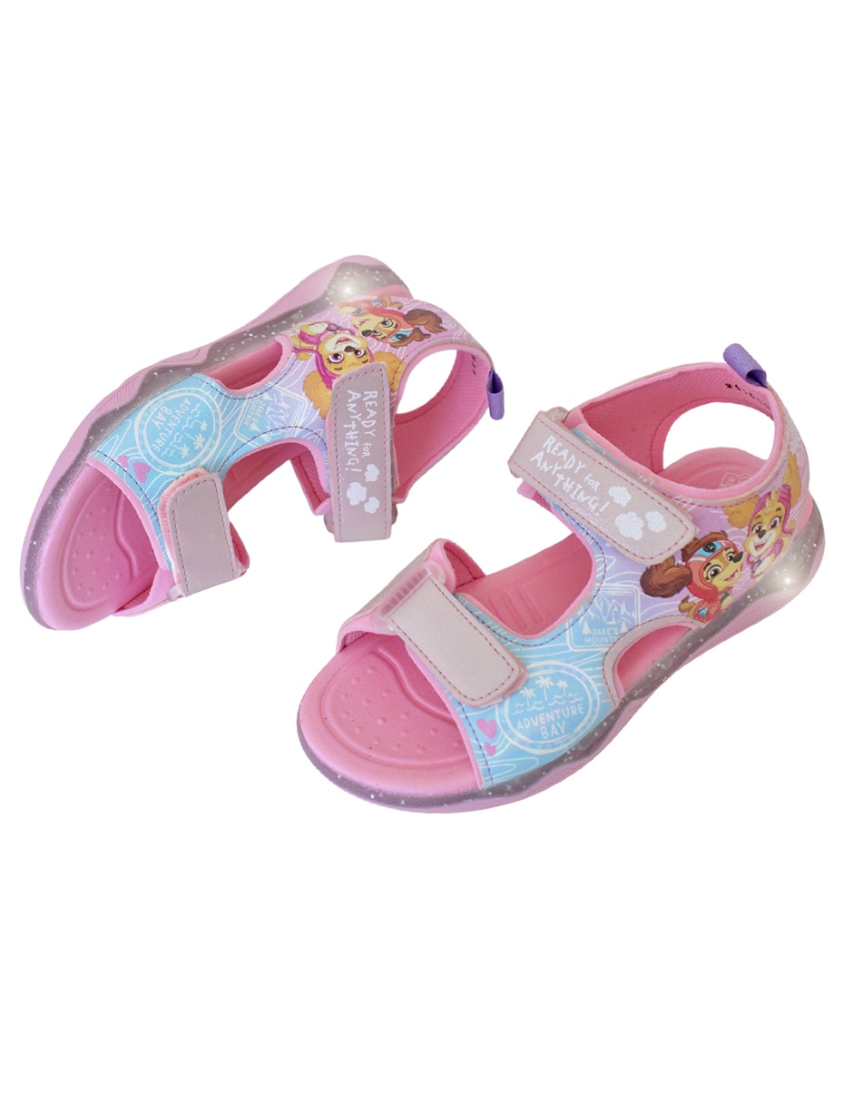 Sandalia paw patrol para infantil niña 8