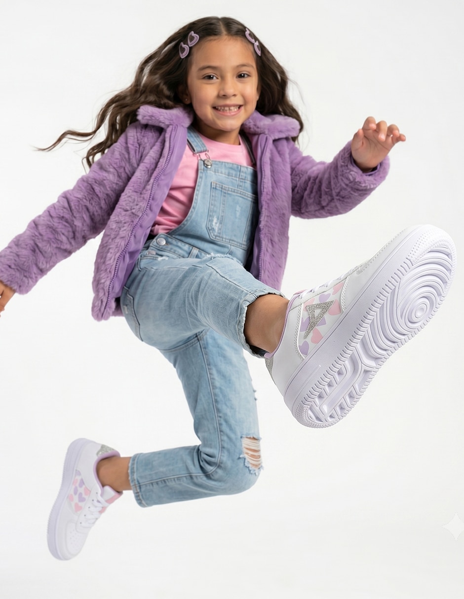 Tenis kuali shoes para infantil niña pirma