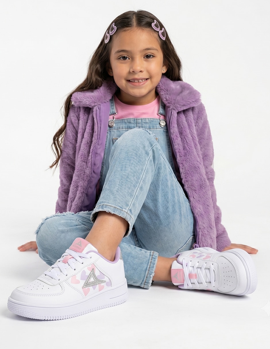 Tenis kuali shoes para infantil niña pirma