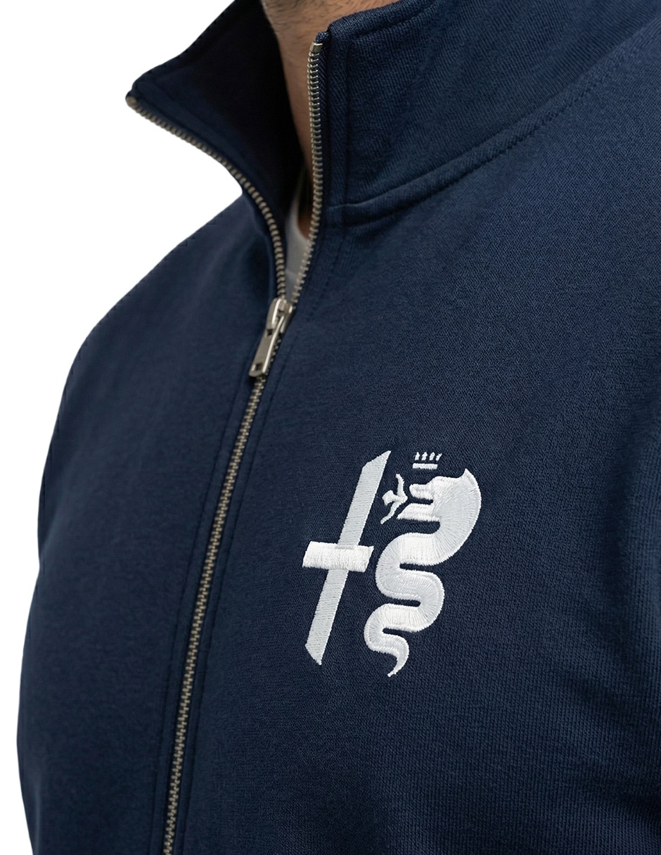 Sudadera casual con cierre para hombre 6