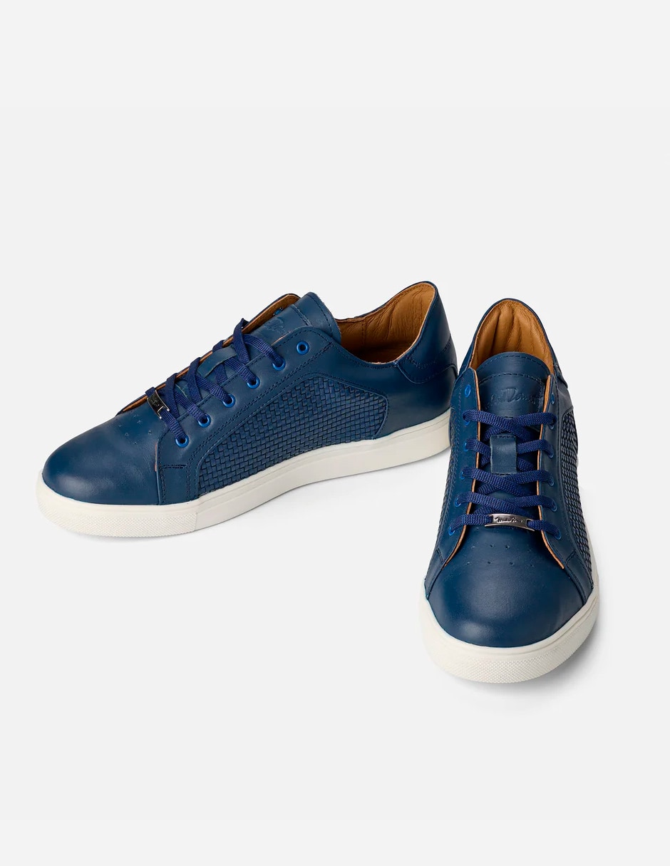 Tenis de piel para hombre 2