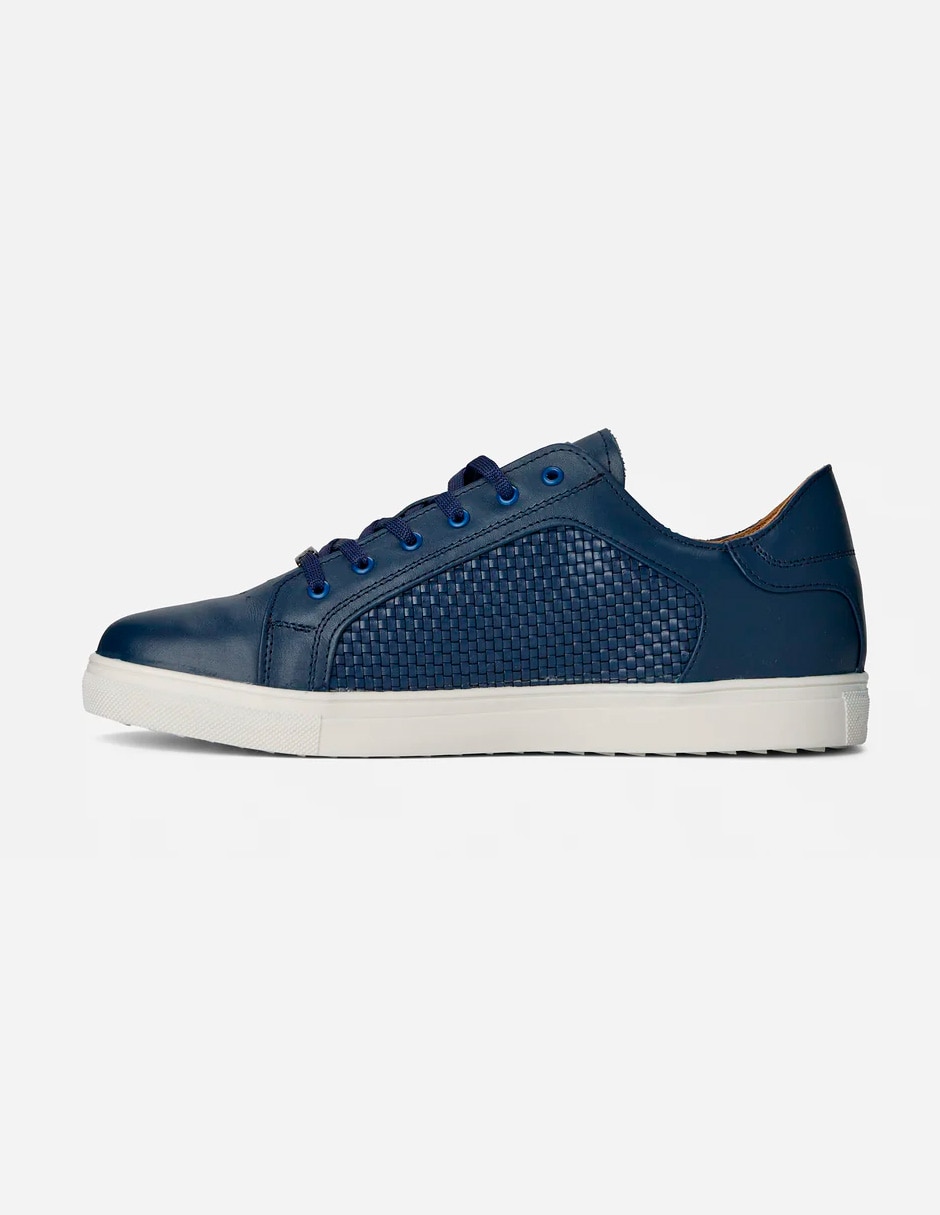 Tenis de piel para hombre 5