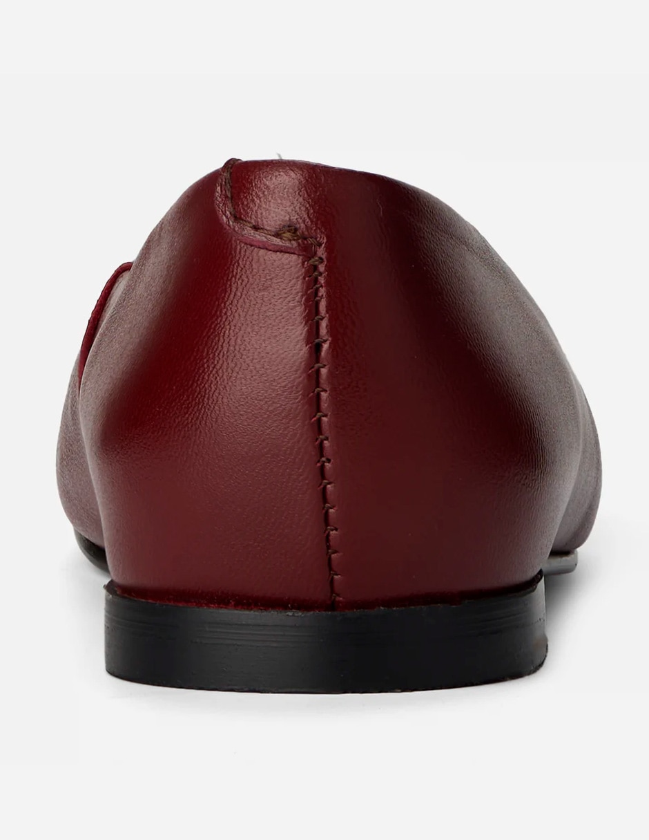 Balerina de piel para mujer 5