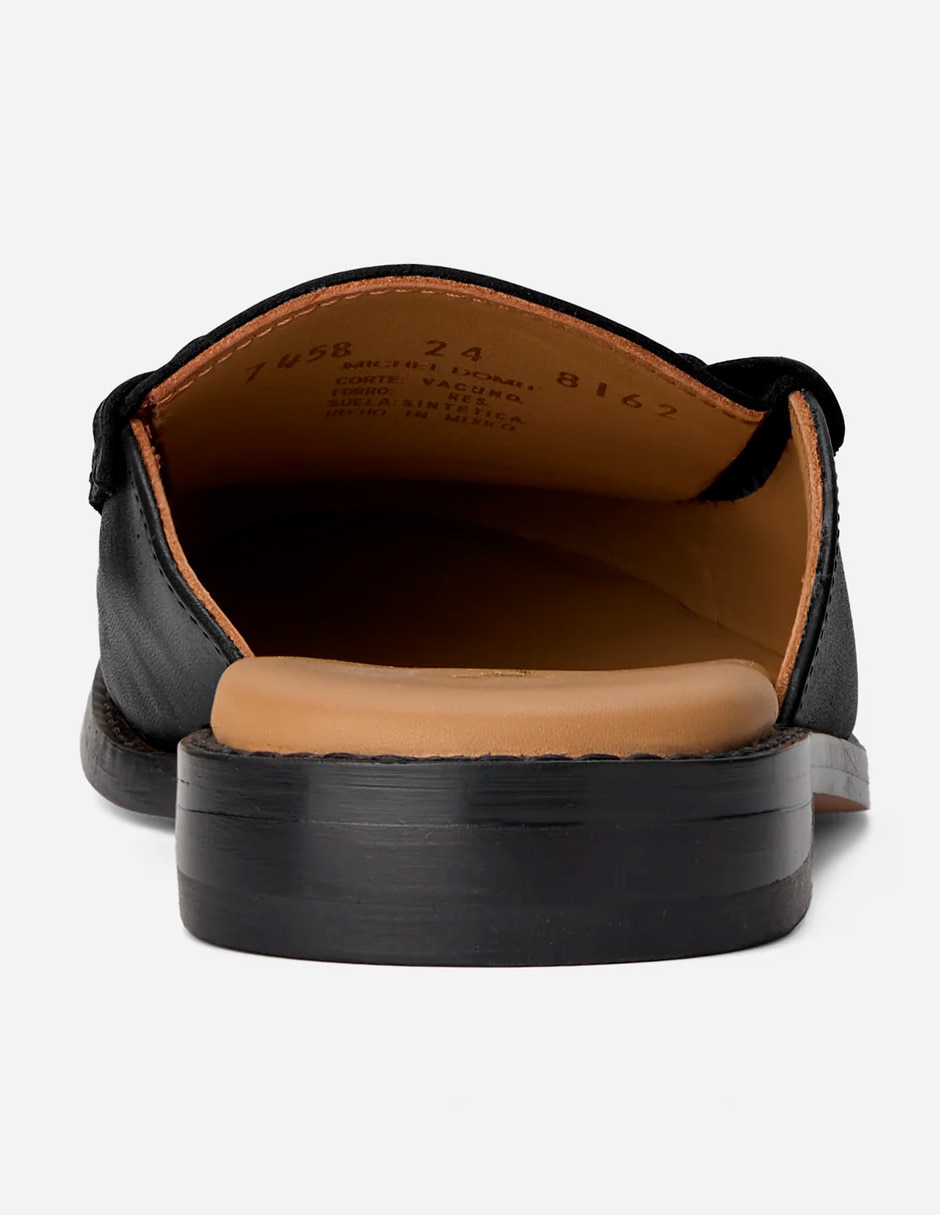 Mocasín de piel para mujer 5