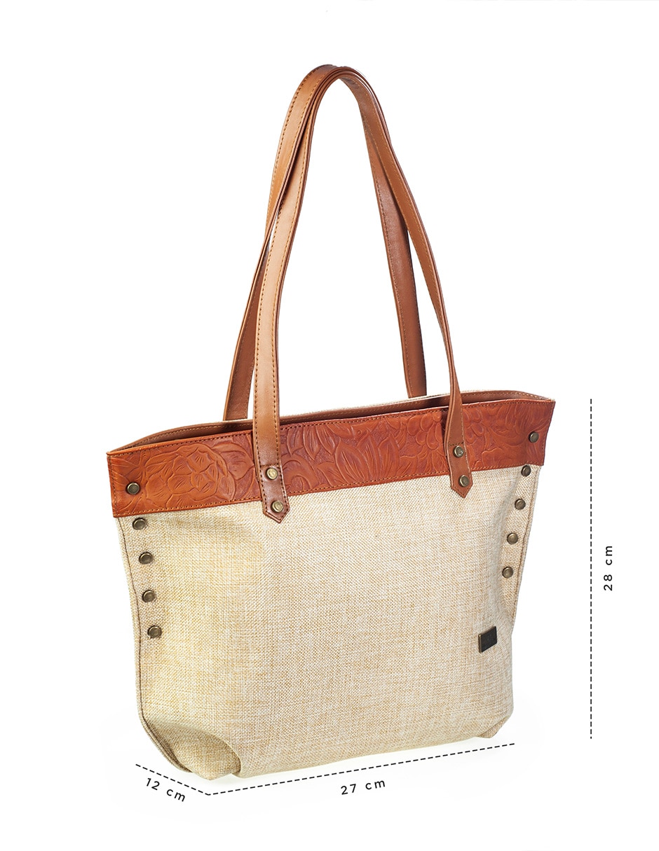 Bolsa shopper Fernanda para mujer 7