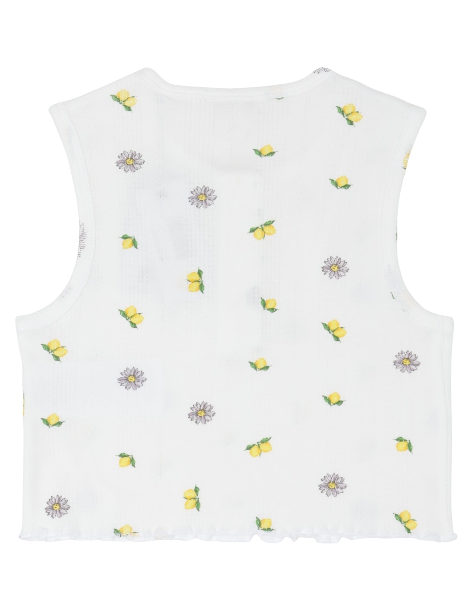 Blusa guess kids flor para infantil niña 2