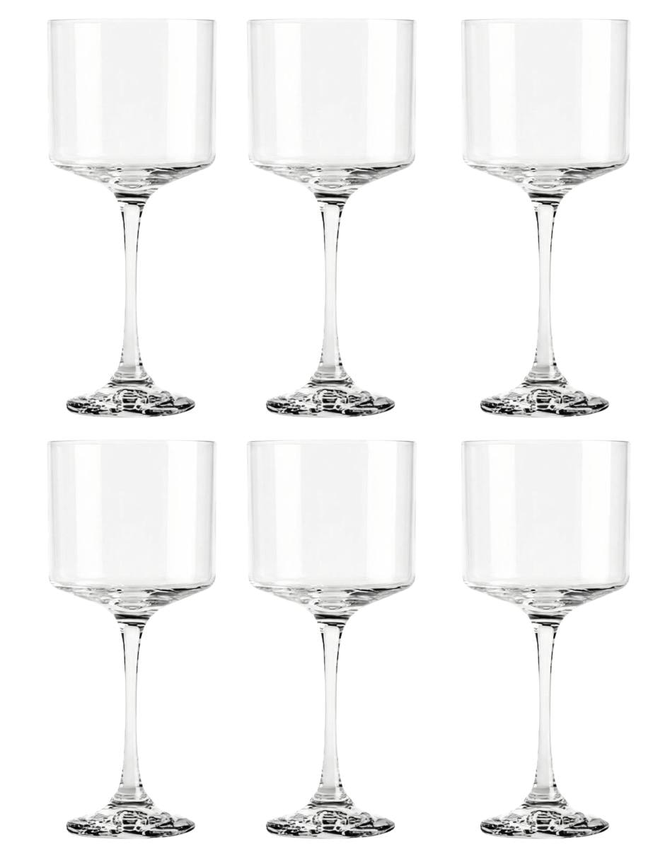 Set de copas para cóctel Cristar Rio de vidrio 6 piezas