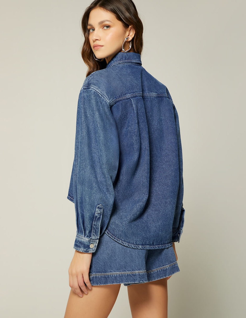 Blusa studio f rodeo monterrey manga larga para mujer