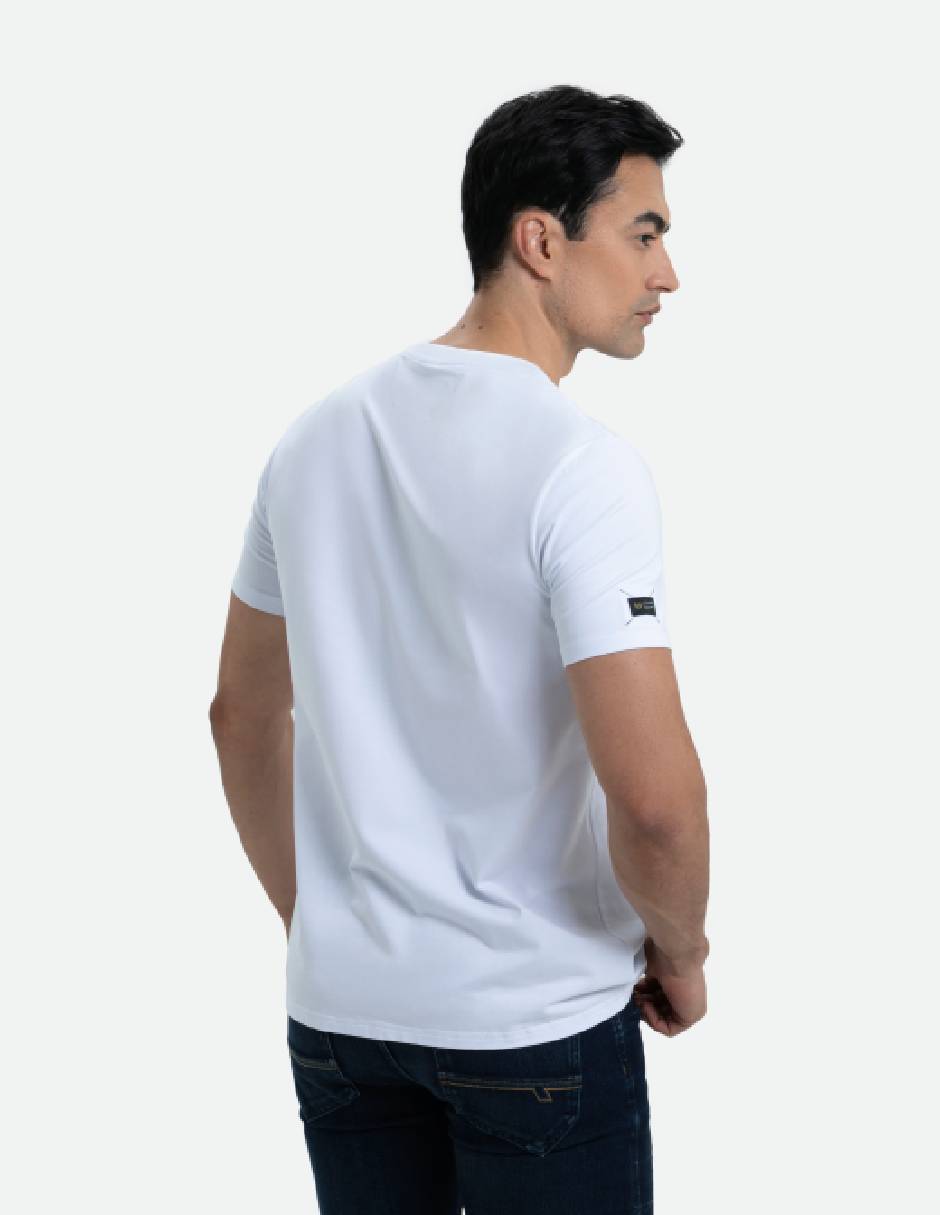 Playera cuello redondo para hombre 2