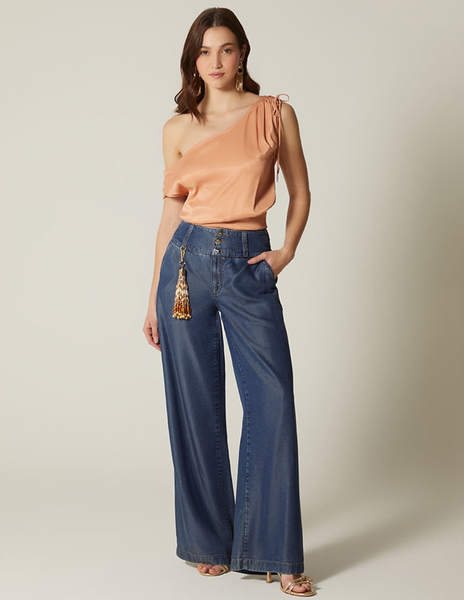Blusa lujo floral sin manga para mujer 5