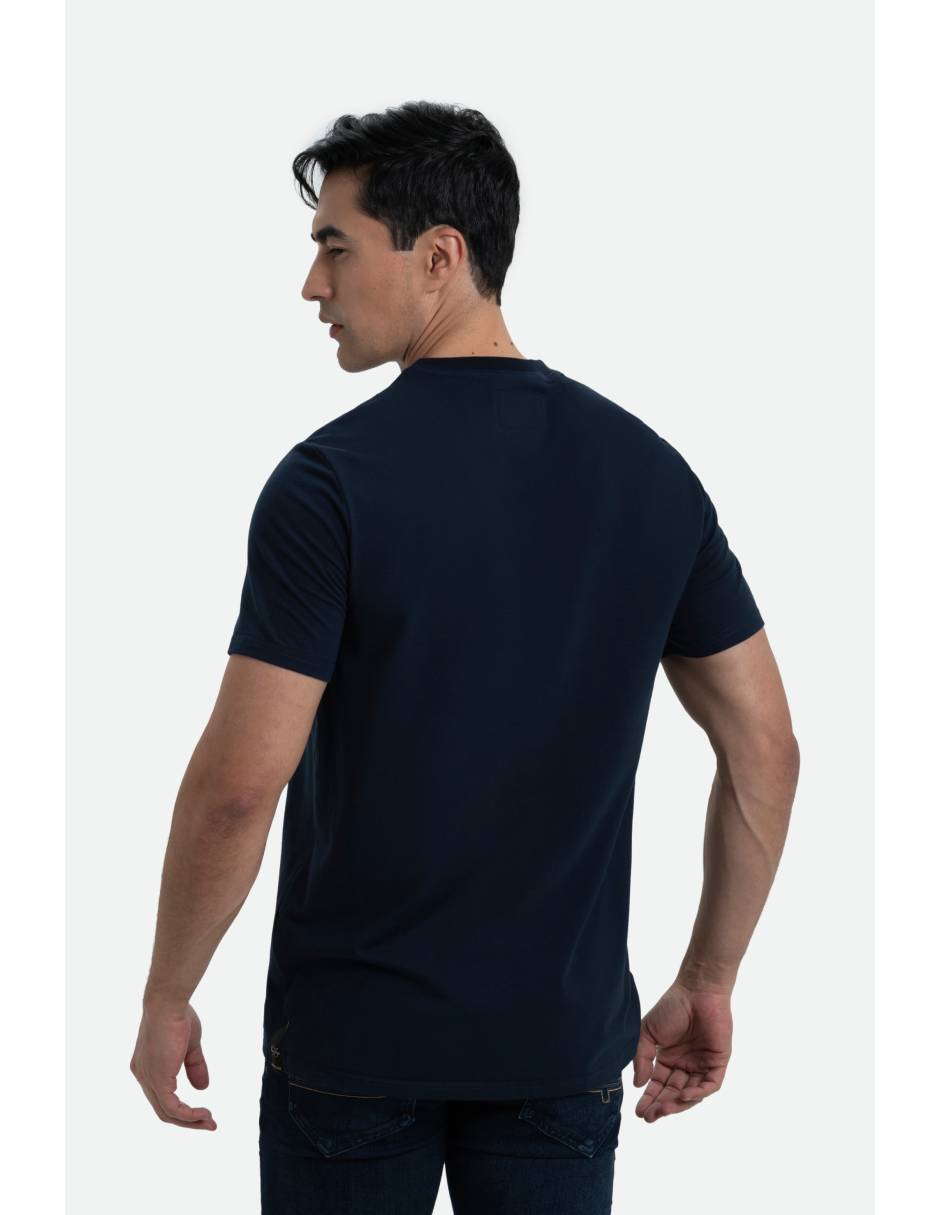Playera cuello redondo para hombre 4