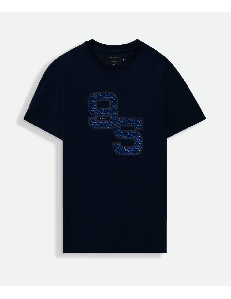 Playera cuello redondo para hombre 2