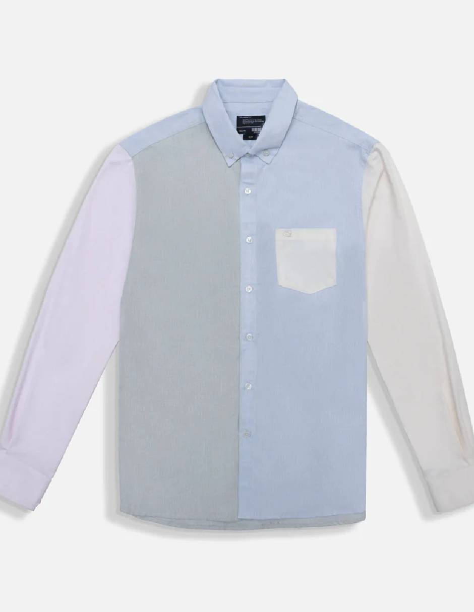 Camisa casual de algodón manga larga para hombre 3