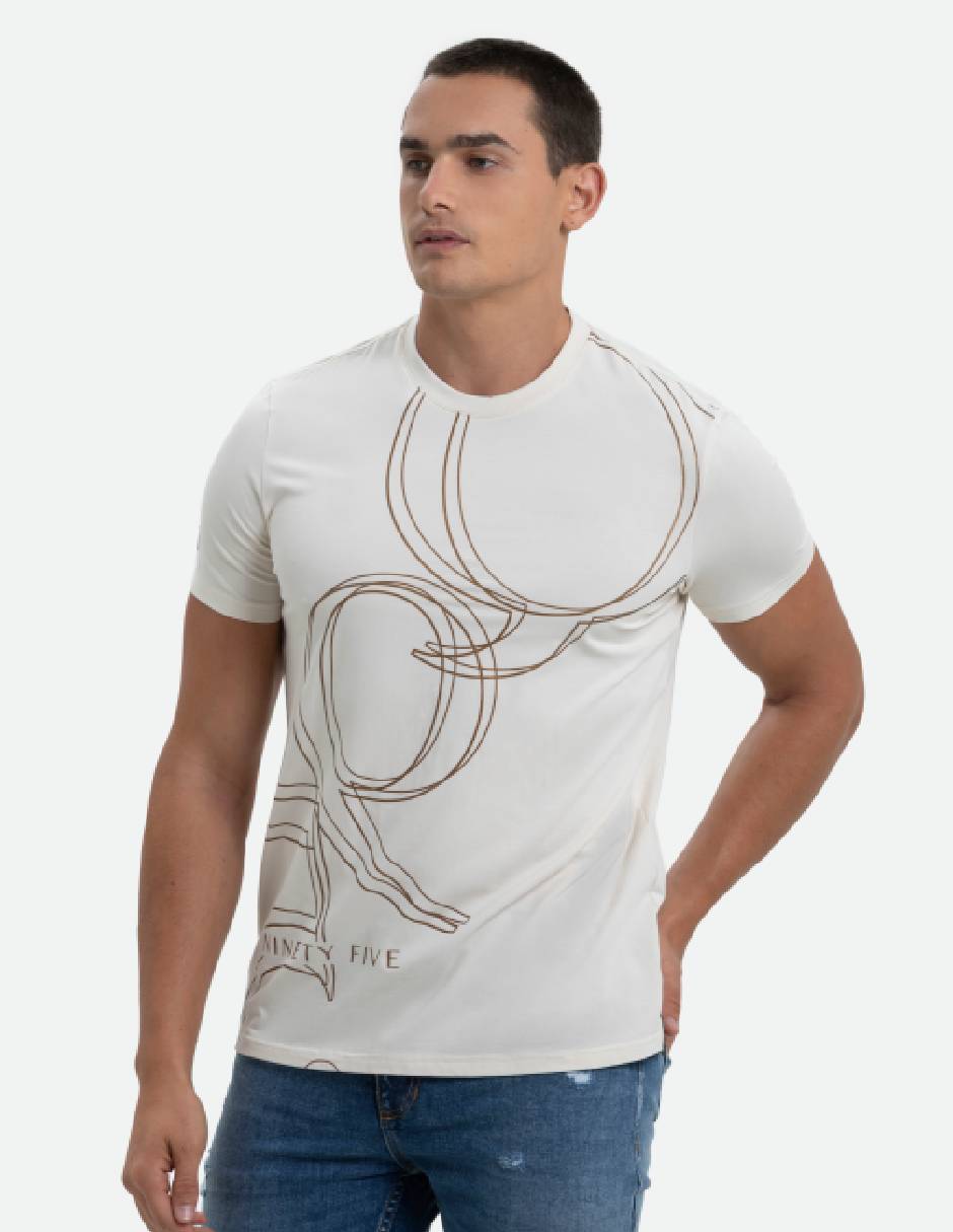 Playera cuello redondo para hombre Playera cuello redondo para hombre
