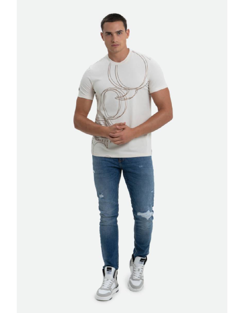 Playera cuello redondo para hombre 5