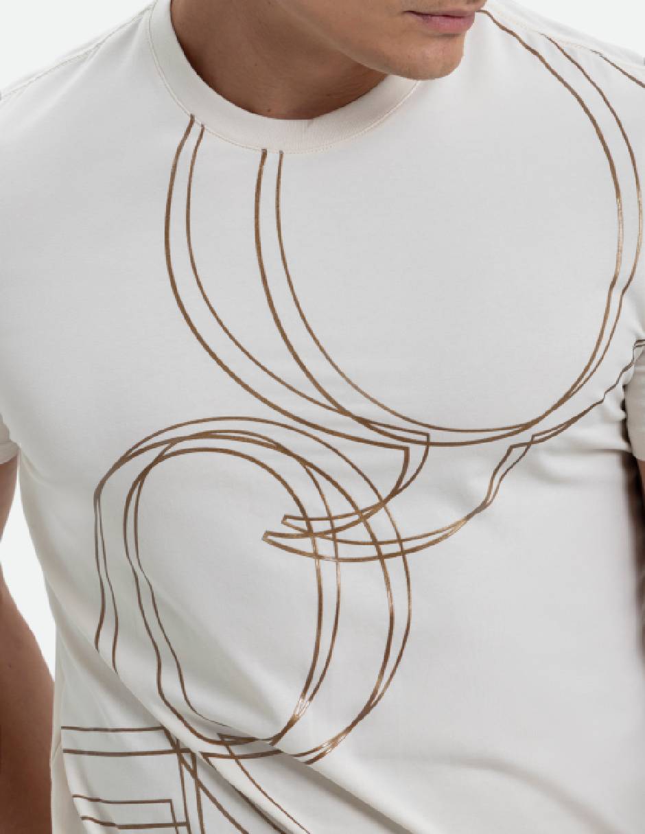 Playera cuello redondo para hombre 2