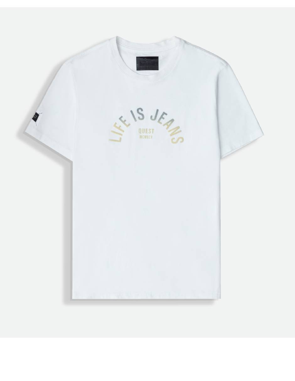 Playera cuello redondo para hombre 6