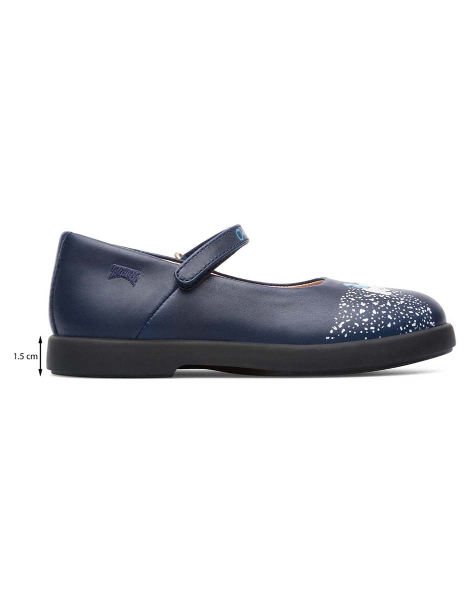 Zapato camper tws de piel para infantil niña