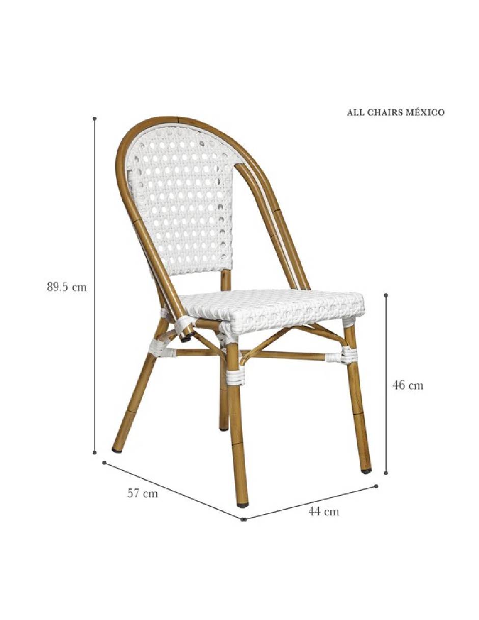 Silla All Chairs de aluminio