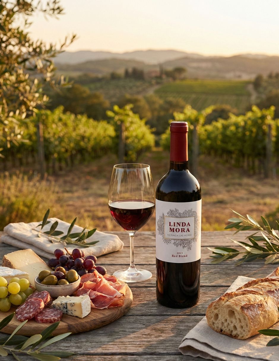 Vino tinto Varietal Finca las Moras Linda Mora Argentina