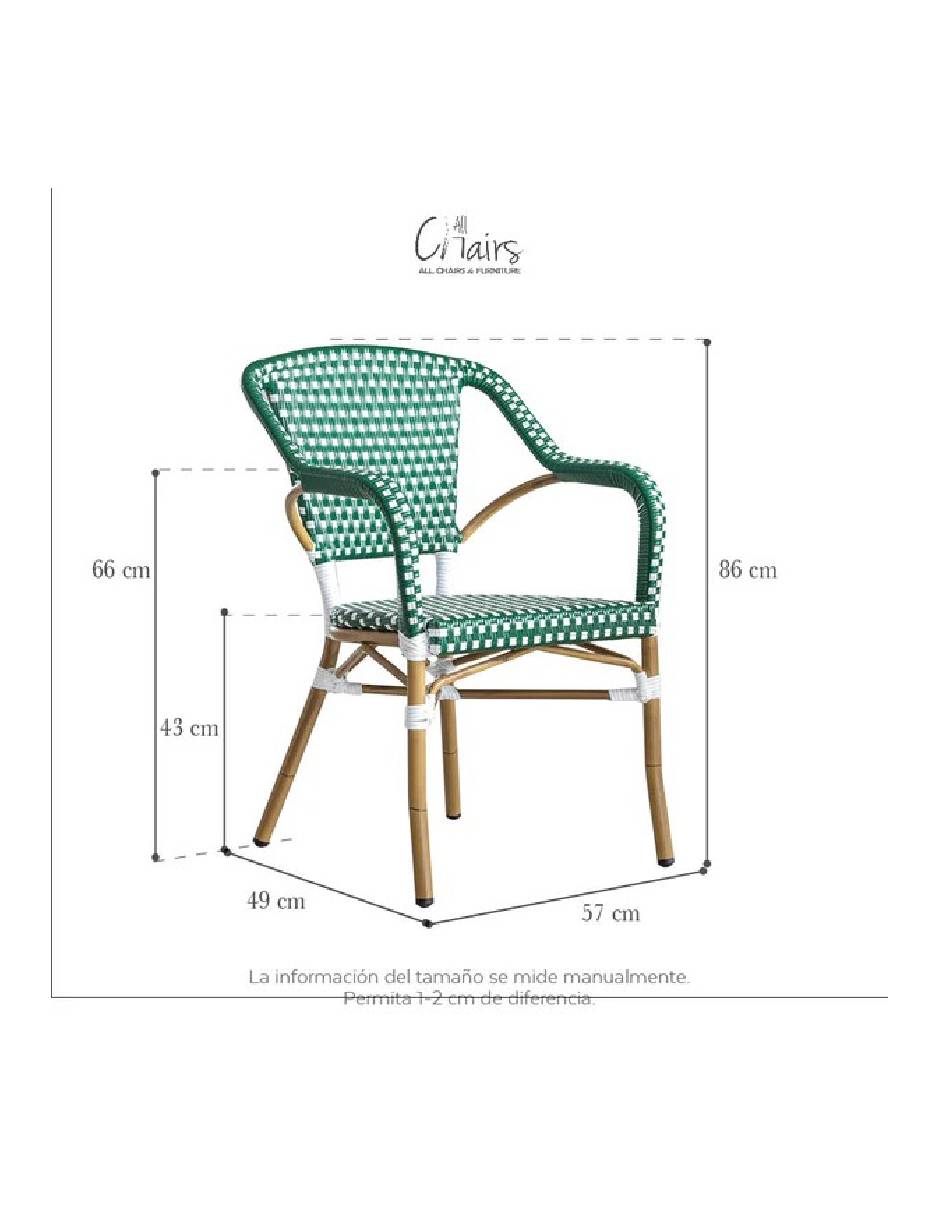 Silla All Chairs de aluminio