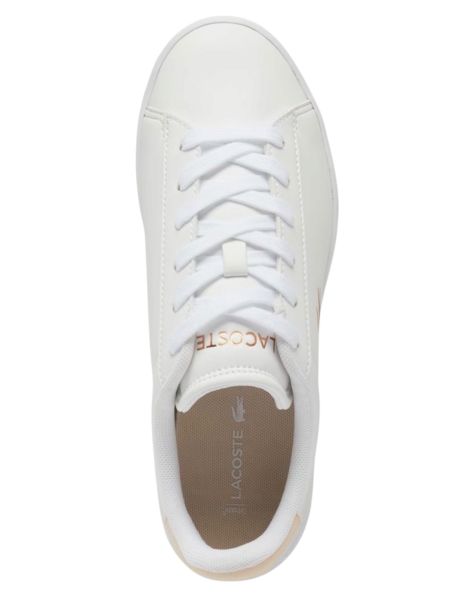 Tenis Lacoste carnaby set para mujer