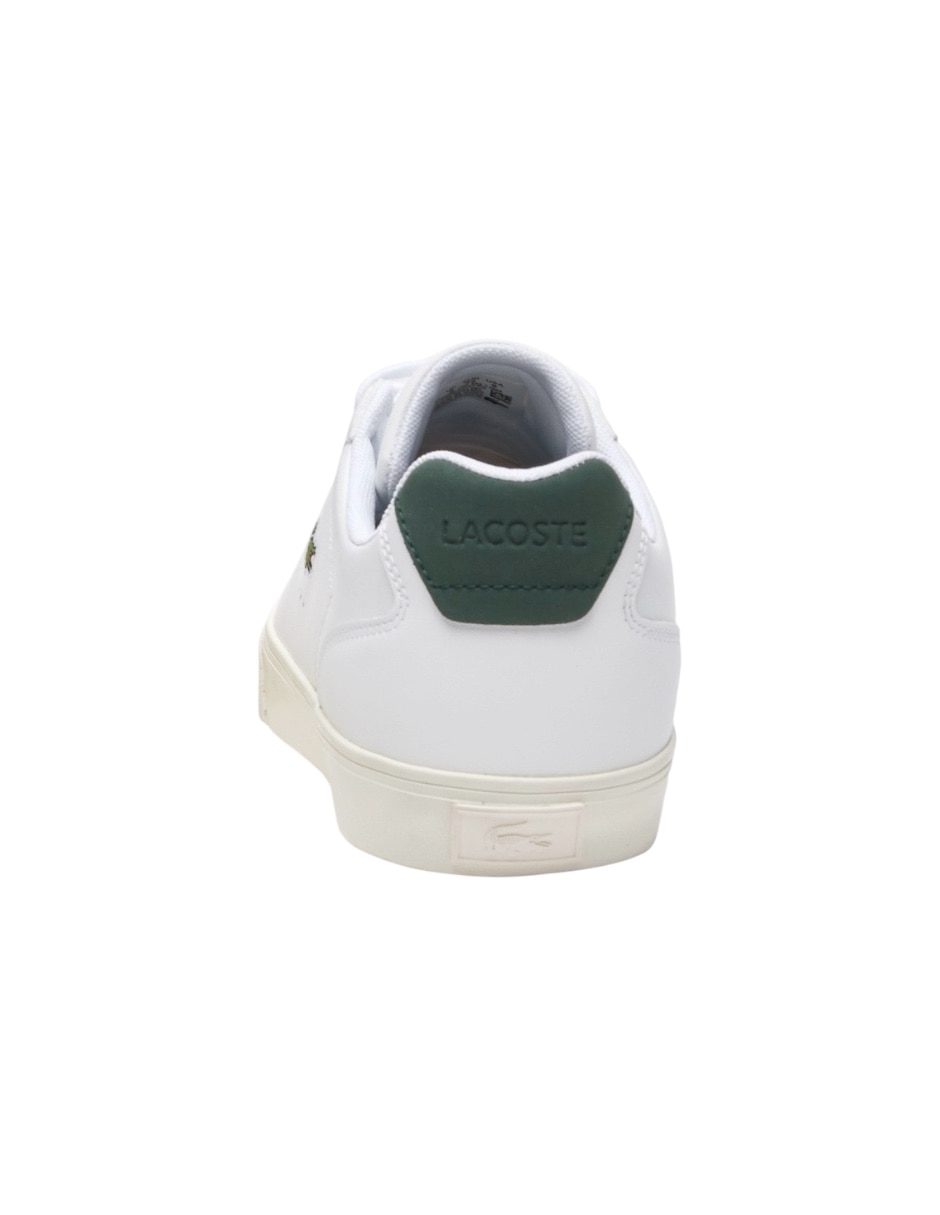 Tenis de piel Lacoste para hombre