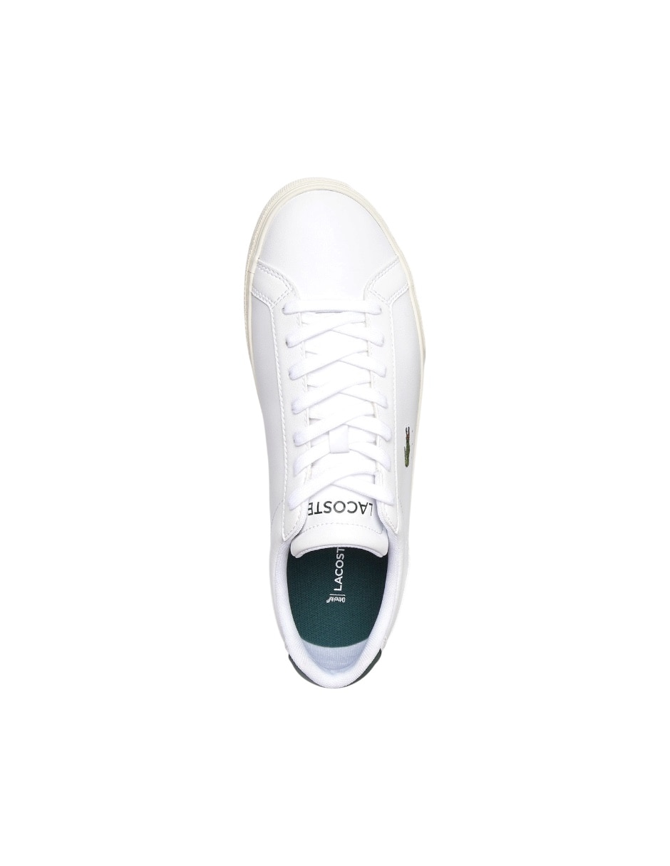 Tenis de piel Lacoste para hombre