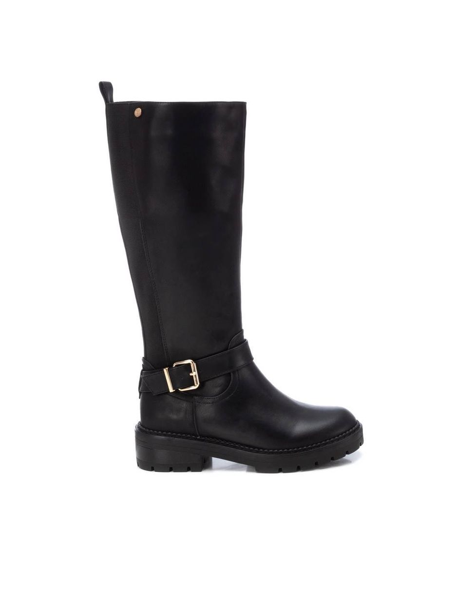 Bota media pierna para mujer