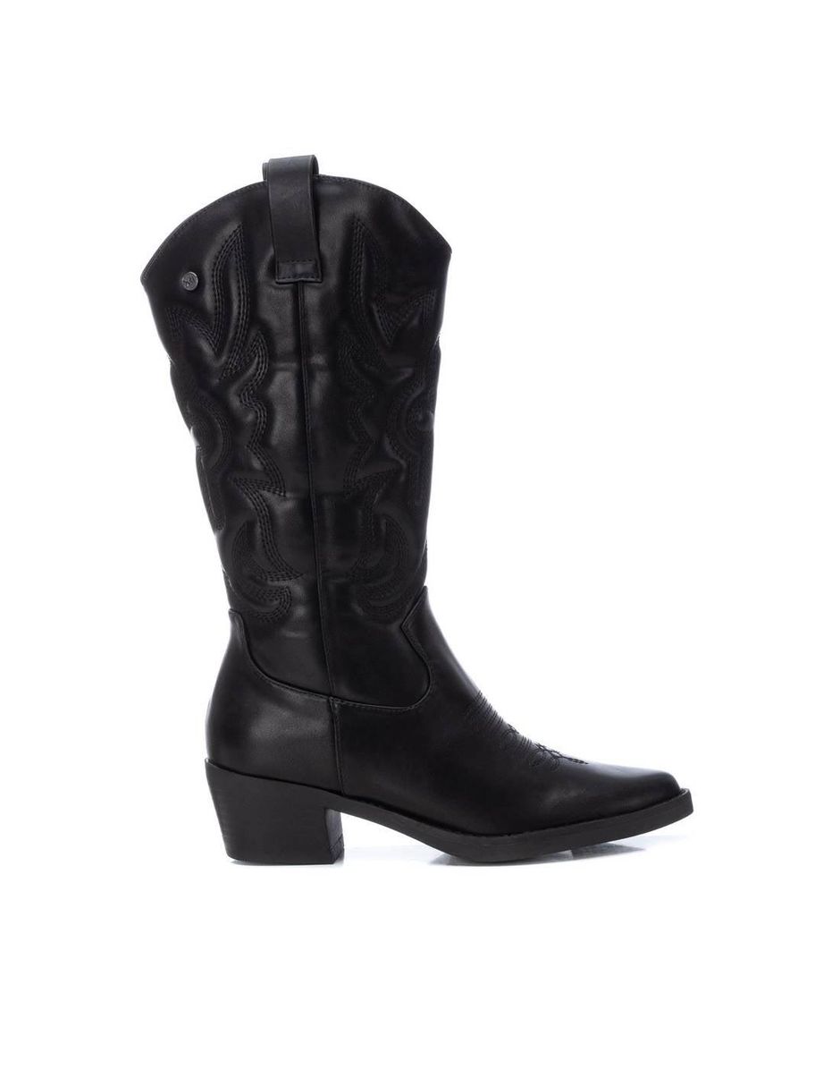 Bota media pierna para mujer