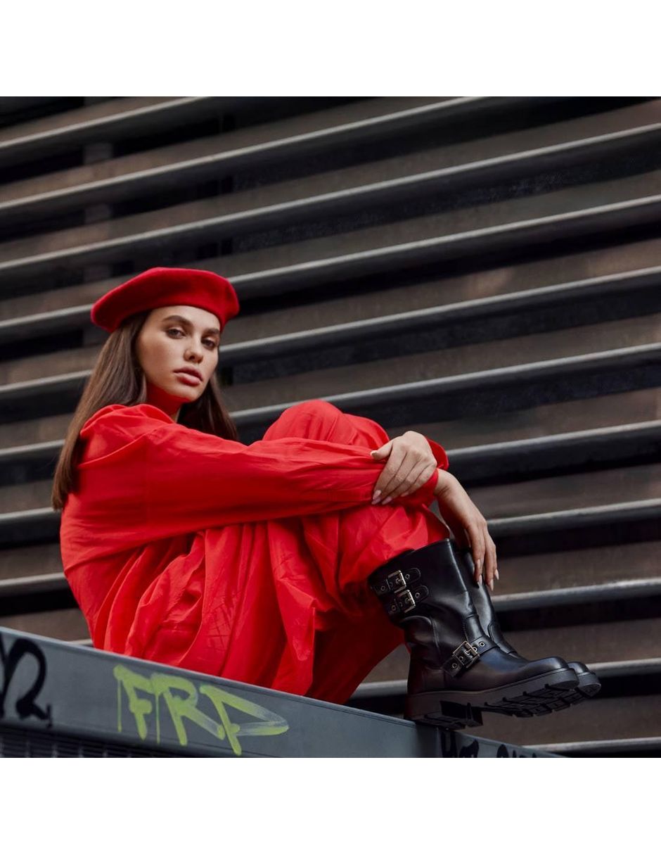 Bota media pierna para mujer 4