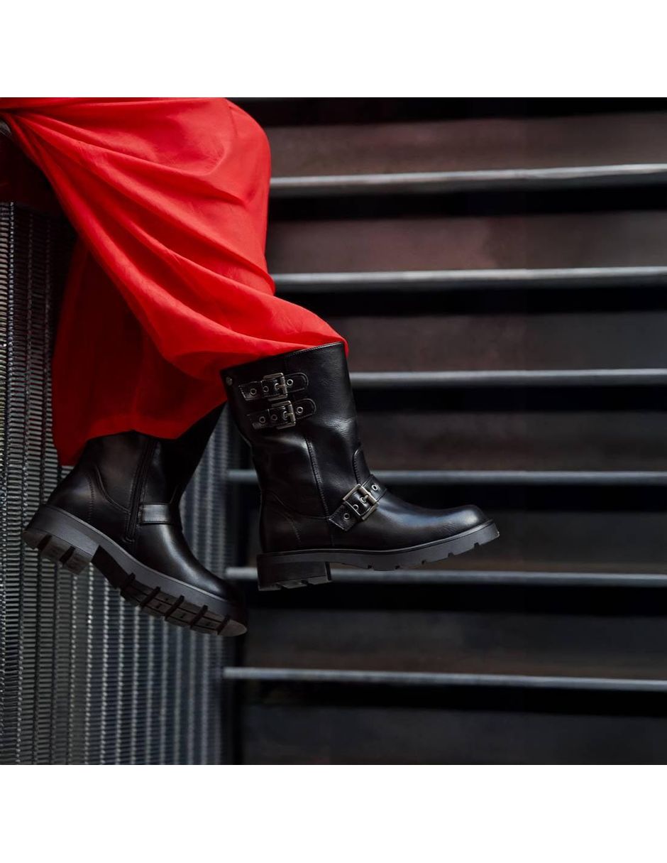 Bota media pierna para mujer 6