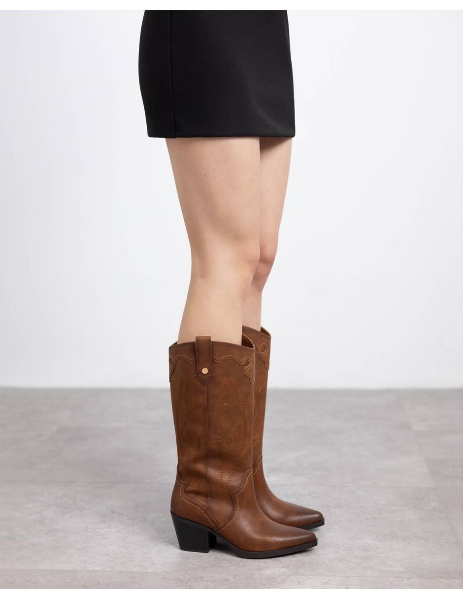 Bota media pierna para mujer 4