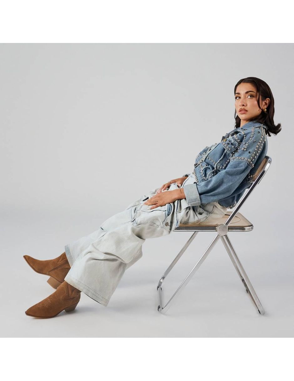 Bota media pierna para mujer 4